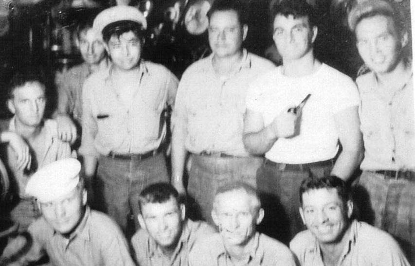 Black Gang:<br>BACK ROW (L&rarr;R) N. Kendrick, A Timm, R. Montijo, A. Loya, D. Zitoli, D. Bozeman.<br>FRONT ROW (L&rarr;R) K. Zuschlag, A. Goll, W Sickels, Z. Kovach.
