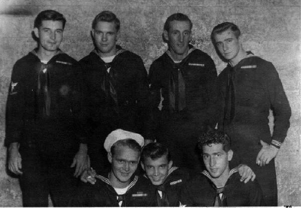 Back (L&rarr;R) C. Ryan, A. Johnson, H. Plona, B. Bailey<br>Front (L&rarr;R) C. Presley, A. Berard, [unknown].