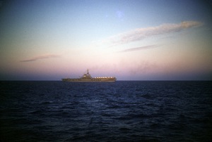 60 &ndash; USS Coral Sea (CV 43) at sunset